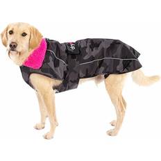 Dryrobe Swimming Dryrobe Dog Black Camo & Pink