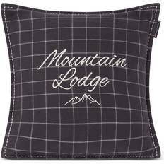 Lexington Mountain Lodge Flannel Kissenbezug Grau (50x50cm)