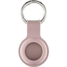Hama Apple AirTag Schlüsselanhänger Silikon pink