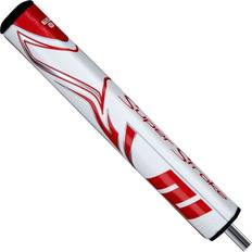 Disc Golf SuperStroke Zenergy Tour 5.0 Putter Grip, White/Red White/Red
