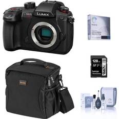 Panasonic Digital Cameras Panasonic Lumix GH5 II Mirrorless Camera Body with Accessories Kit