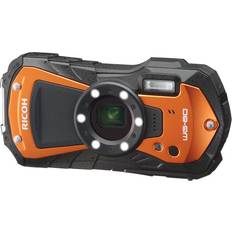 Ricoh Digitalkameras Ricoh wg-80 unterwasserkamera orange super-set wasserdicht bis 14 meter