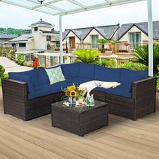 Outdoor Lounge Sets Costway 6PCS Sectional