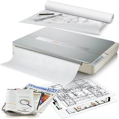 Plustek A3 flatbed scanner OS1180, for A3 size graphics and document. Design for libraires school and small office