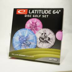 Discer Latitude64 Retro Burst Beginner Disc Golf Starter Set
