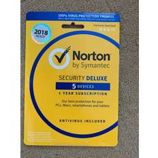 Norton Office Software Norton Security Deluxe CD Key Digital Download 5 Devices 1 Year