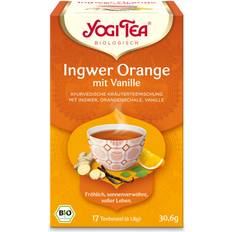 Nahrungsmittel reduziert Yogi Tea Ingwer Vanille Bio Filterbeut.