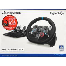 Logitech G29 Driving Force Racing Wheel Astro A10 Headset PS3, PS4, PS5, PC