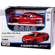 Maisto Model Kit Maisto 1: 24 Assembly Line Audi R8 V10 Plus Colors May Vary 39510