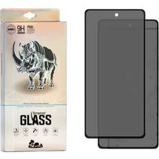 Privacy Tempered Glass Screen Protector for iPhone 13/13 Pro/14 2-Pack