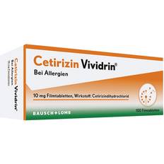 Asthma & Allergien Rezeptfreie Arzneimittel Cetirizin Vividrin 10 mg 100 Bei Tablette