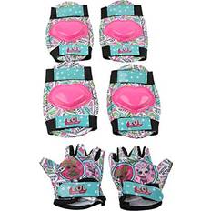 LOL Surprise Signature Series Protective Knee Pads & Elbow Pads for Kids Bike, for Ages 3 Pink