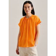 Damen - Orange Hemden Seidensticker Rundhals Shirtbluse Regular Orange