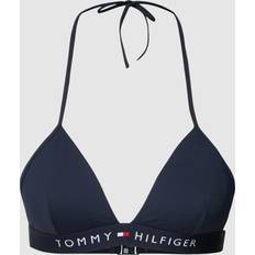 Tommy Hilfiger Damen Bademode Tommy Hilfiger Bikini-Oberteil UW0UW04109 Dunkelblau