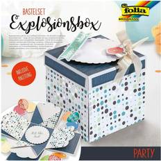 Selbermachen (DIY) Folia Geschenkbox explosionsbox überaschungsschachtel happy birthday bastelset