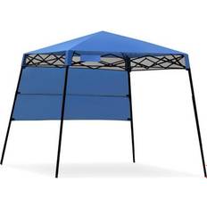 Costway Tents Costway 7 x 7 Feet Sland Adjustable Portable Canopy Tent with Backpack-Blue