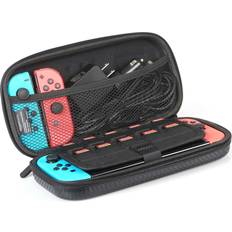 Basics Carrying Case for Nintendo Switch and Accessories - 10 2 5 Inches, Black