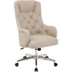 OSP Home Furnishing Ariel Brown Office Chair 44.4"
