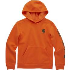 Orange Children's Clothing Carhartt Boy's L/S Graphic Hoodie - Vibrant Orange (CA6272-E165)