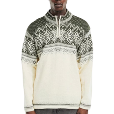 Dale of Norway Vail Sweater Men's - Off White/Dark Green/Grey