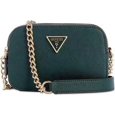 Guess Noelle Saffiano Crossbody Bag - Forest