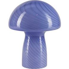 Cozy Living Mushroom S Blue Table Lamp 9.1"