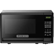 Black Microwave Ovens Black & Decker EM720CFOB Black