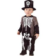Skeletons Costumes Fun World Happy Skeleton Toddler Halloween Costume