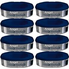 Angelcare Refill Cassette for Dress-Up & Classic XL Nappy Bin 8pcs