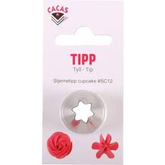 Sprøyter & Tipper Cacas cupcake, sc12 Tipp