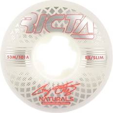Ricta Skateboard Ricta Skateboard Wheels Ortiz Reflective Naturals Slim 53mm 101A White/Red