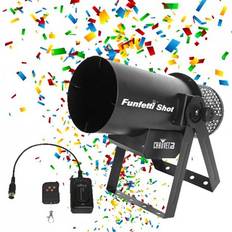 Confetti & Streamer Machines Chauvet DJ FUNFETTI SHOT Professional Party Confetti Cannon Launcher w/ Remote