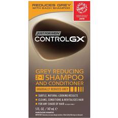 Shampoos Just For Men ControlGX Grey Reducing 2 In 1 Shampoo Conditioner