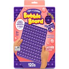 Plastic Balance Toys Junior Learning Multi Purple Push-Bubble Board