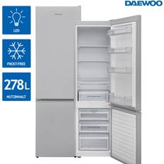 Daewoo Kühl-/gefrierkombination kühlschrank frost-free Silber