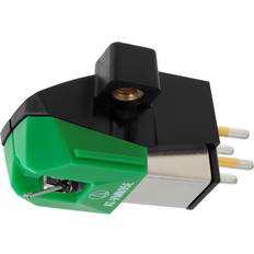 Best Turntables Audio-Technica AT-VM95E Dual Moving Magnet Cartridge Green