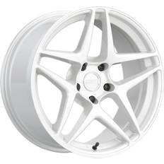 15" - White Car Rims Kansei Wheel K15W Astro Gloss White Wheel 5x4.5 22mm