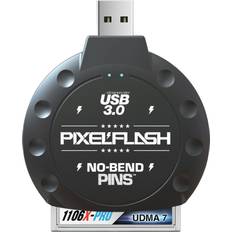 Pixelflash no-bend pins usb 3 cf card reader superspeed compact flash adapter