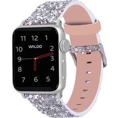 Waloo Sparkly Leather Band for Apple Watch 38/40/41mm
