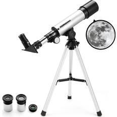 Binoculars & Telescopes Telescope for kids merkmak educational toy for beginners science plastic tool