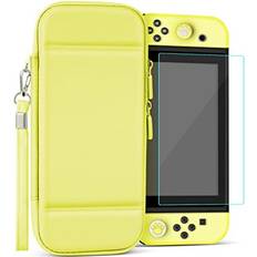 Nintendo switch carrying case TNP Carrying Case for Nintendo Switch, Cream Cute
