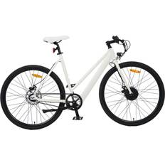 E-Bike Batteries & Chargers Amalfi Electric Bicycle in White White