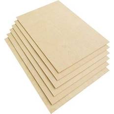 Premium baltic birch plywood3 mm 1/8"x 12"x 18" thin wood 6 flat sheets with