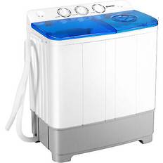 Washing Machines Costway portable twin tub mini
