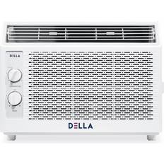 Air Treatment Della 5000 BTU 115V/60Hz Energy Saving Window Air Conditioner Whisper Quiet AC Unit with Easy to Use Mechanical Control and Reusable Filter Cools up to 150 Square feet
