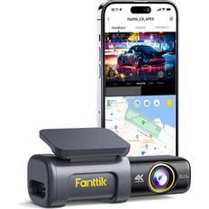 Camcorders Fanttik c8 apex dash cam, true 4k uhd dash camera for cars, super night visio