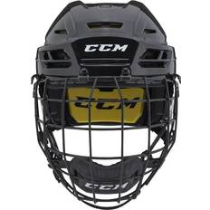 CCM Ice Hockey Helmets CCM Hockey Helmet Tacks 210 Combo - Black