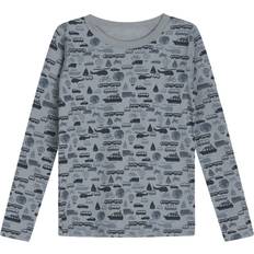 Lange ermer T-skjorter Hust & Claire Kid's Abba HC T-shirt - Blue Wind (33400495215080)