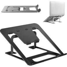 Laptopständer aluminiumkonstruktion ständer ergo office laptop halter Schwarz