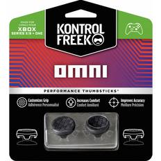 KontrolFreek Omni for Xbox One and Xbox Series X 2 Performance Thumbsticks 2 Low-Rise Concave Black